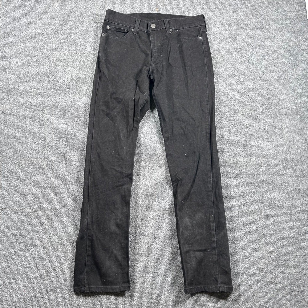 Levi's Jeans Mens Size 29x30 Black 511 Slim Fit Denim Stretch Casual Pants